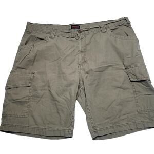 Wolverine Cargo Shorts Adult Outdoors Fishing Hiking Casual Mens Size 40 Brown